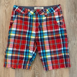 Boys plaid shorts